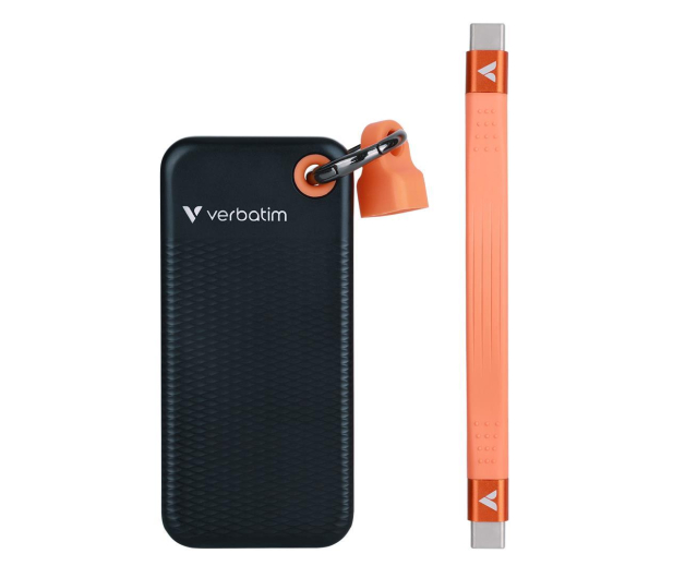 Verbatim Pocket SSD 256GB Black/Orange - 1532447 - zdjęcie 2